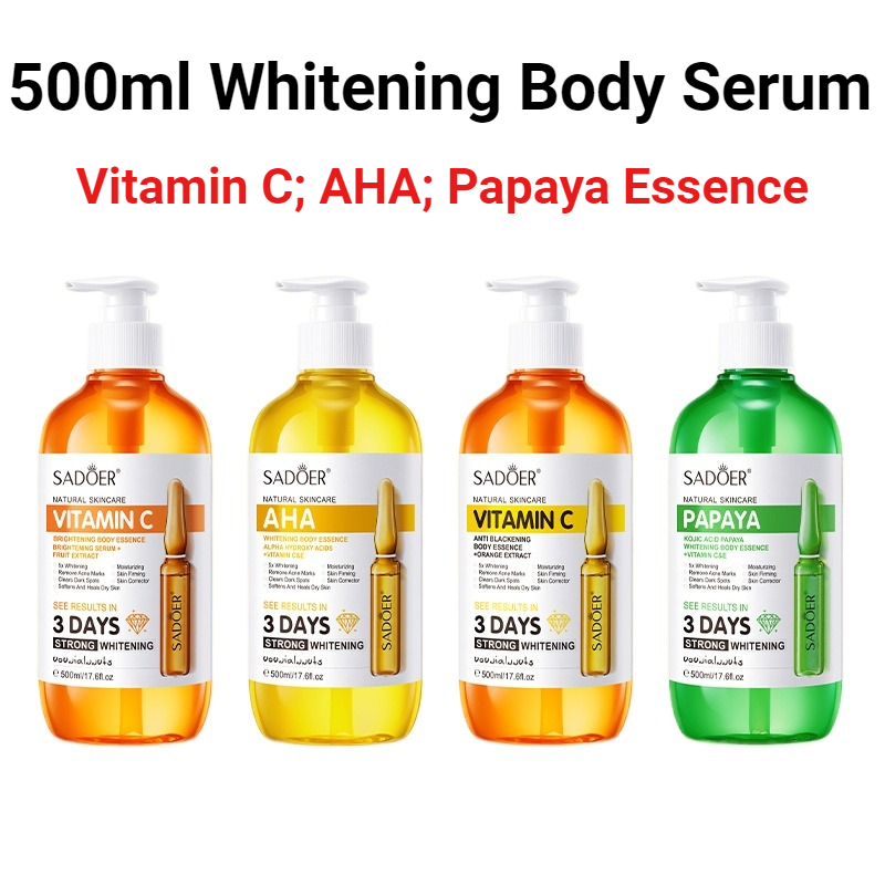 Niacinamide Brightening Serum - SADOER AHA Отбеливающая эссенция для тела