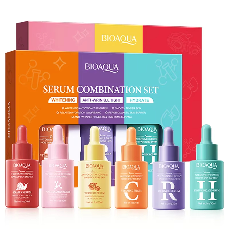 Hyaluronic Acid Serum - 3 шт./компл. BIOAQUA витамин С ретинол