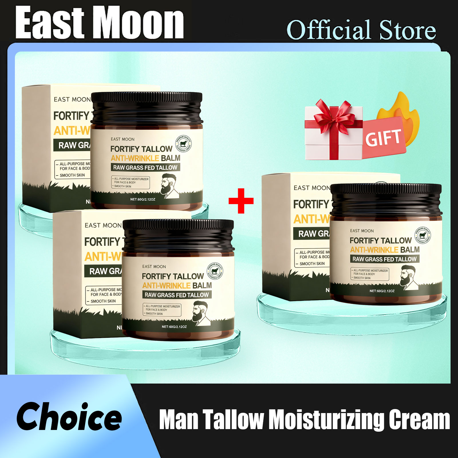 Skincare Glow Glowing - Увлажняющий крем для лица East Moon