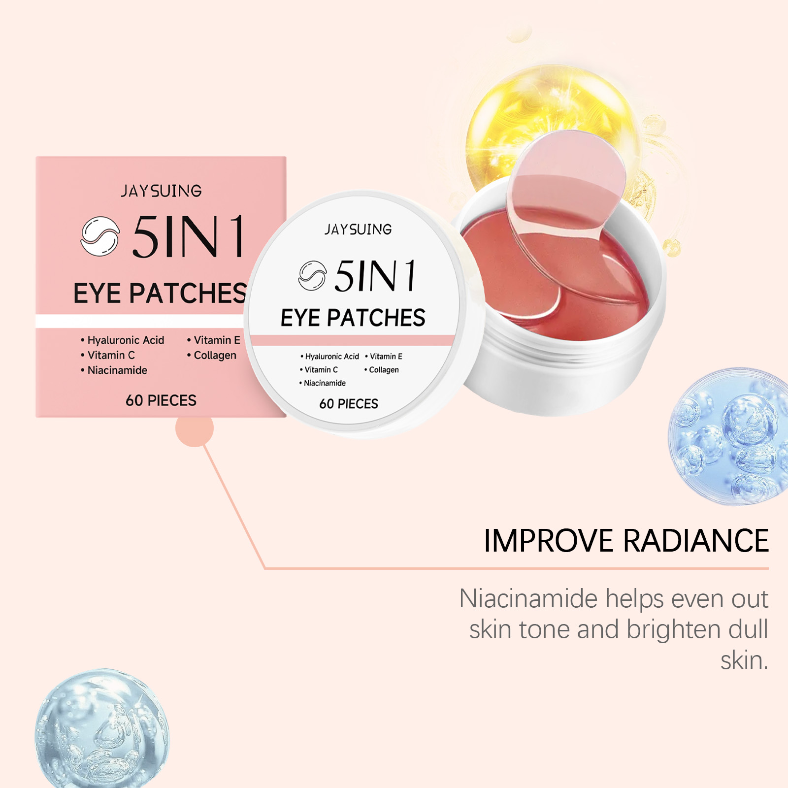 Патчи для кожи вокруг глаз JAY – обзор и цена Hyaluronic Acid Serum