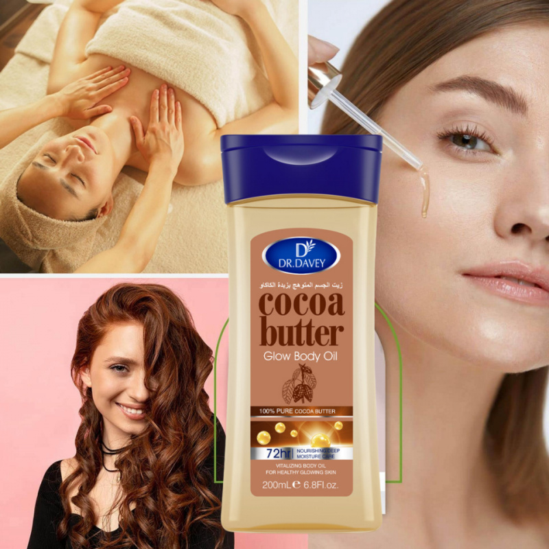 Масло для тела с какао-маслом, – обзор и цена Skincare Glow Glowing