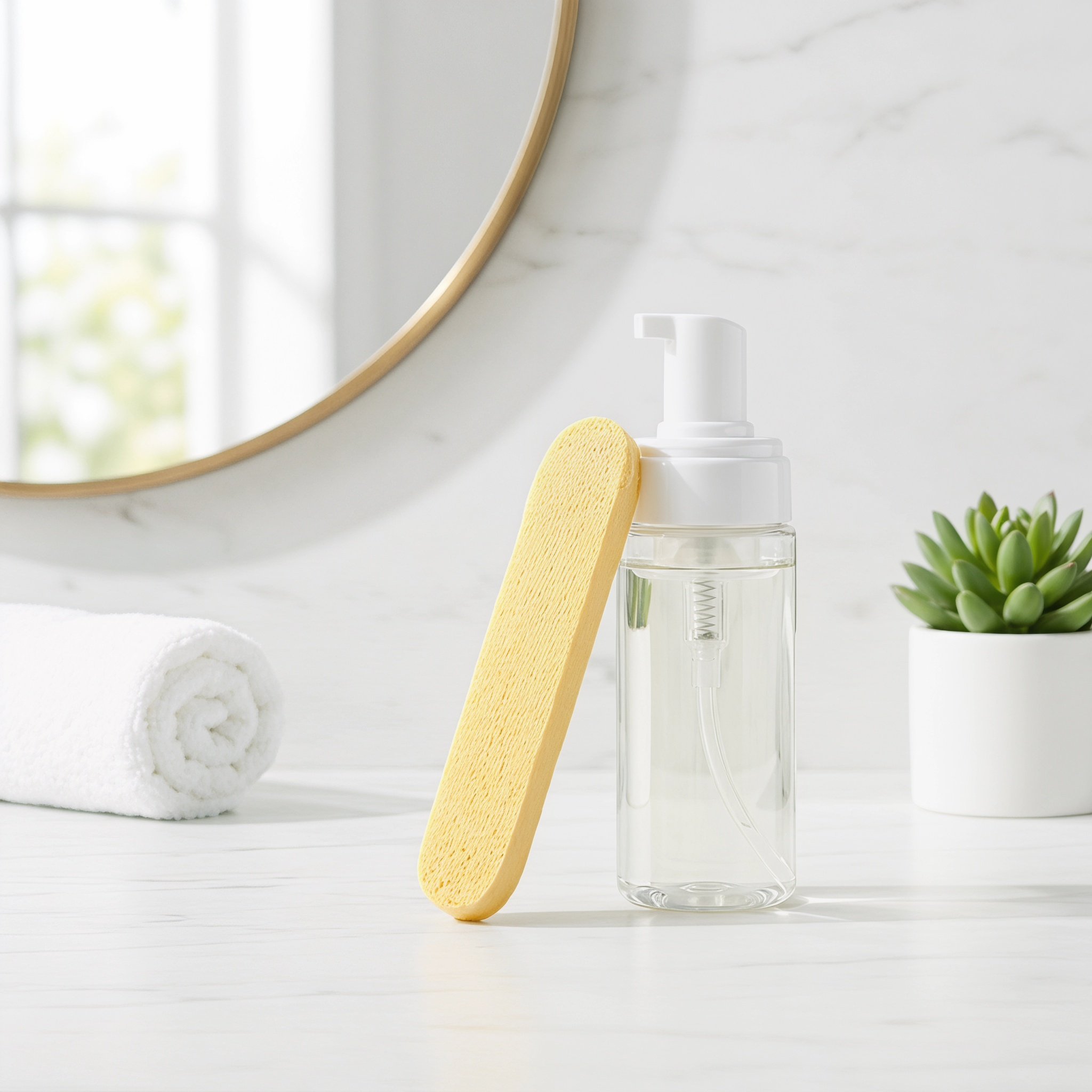 Круглая спрессованная губка дл – обзор и цена Skincare Gentle
