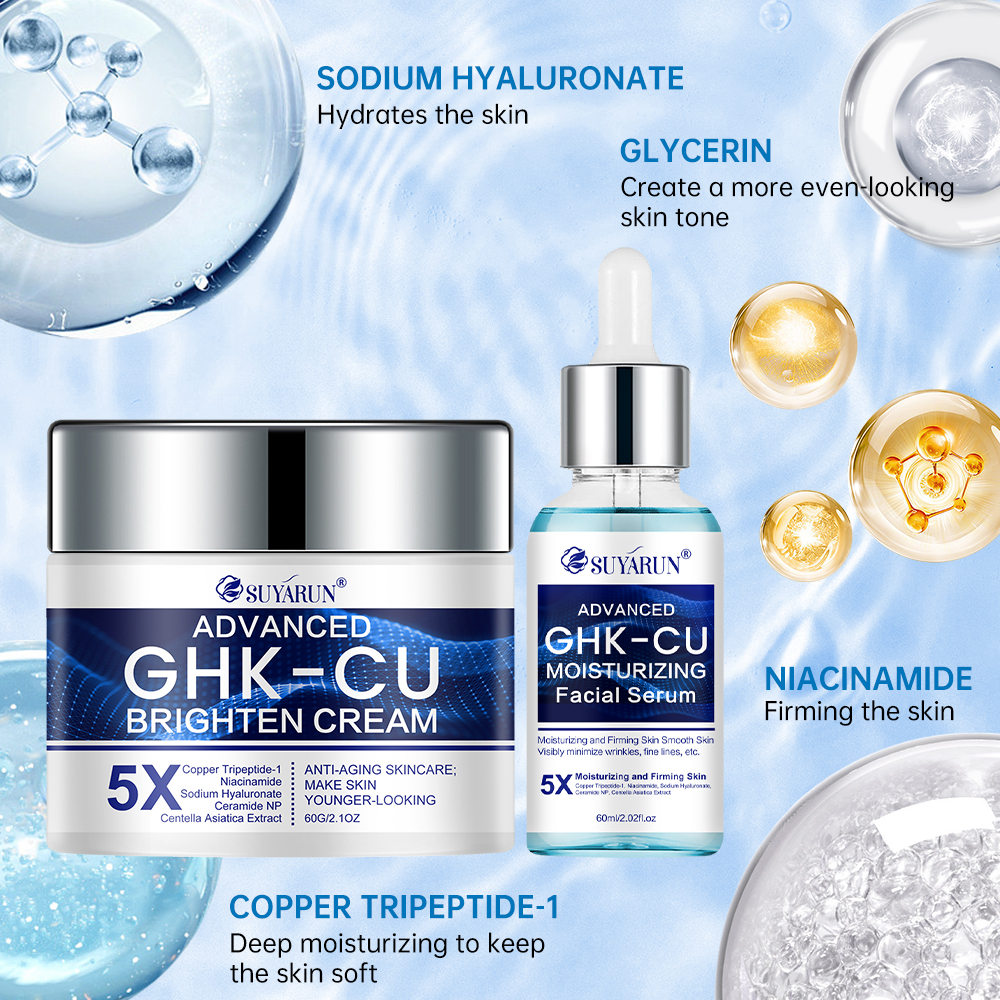Крем и сыворотка SUYARUN GHK-C – обзор и цена Skincare Gentle