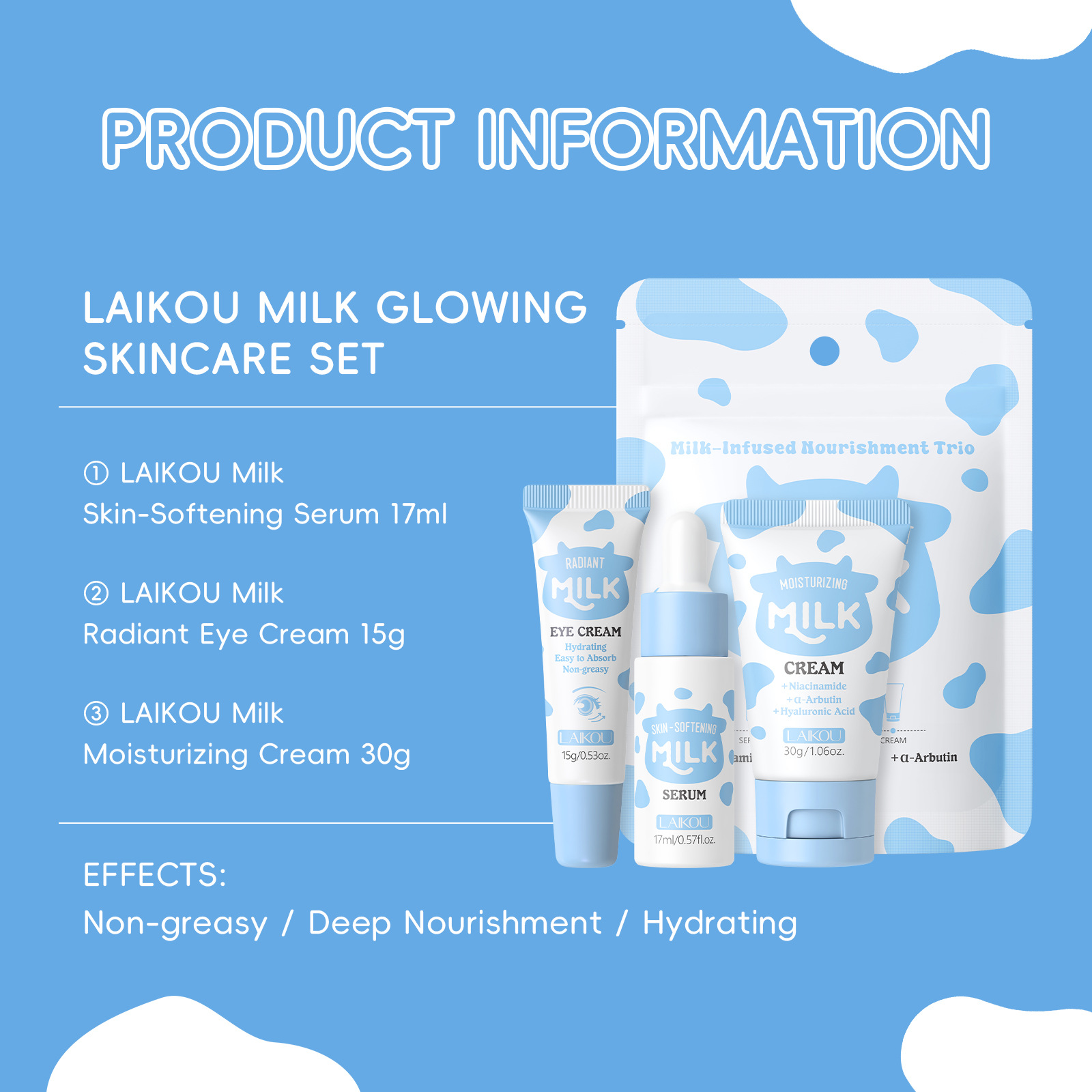 Набор для ухода за кожей LAIKO – обзор и цена Skincare Gentle