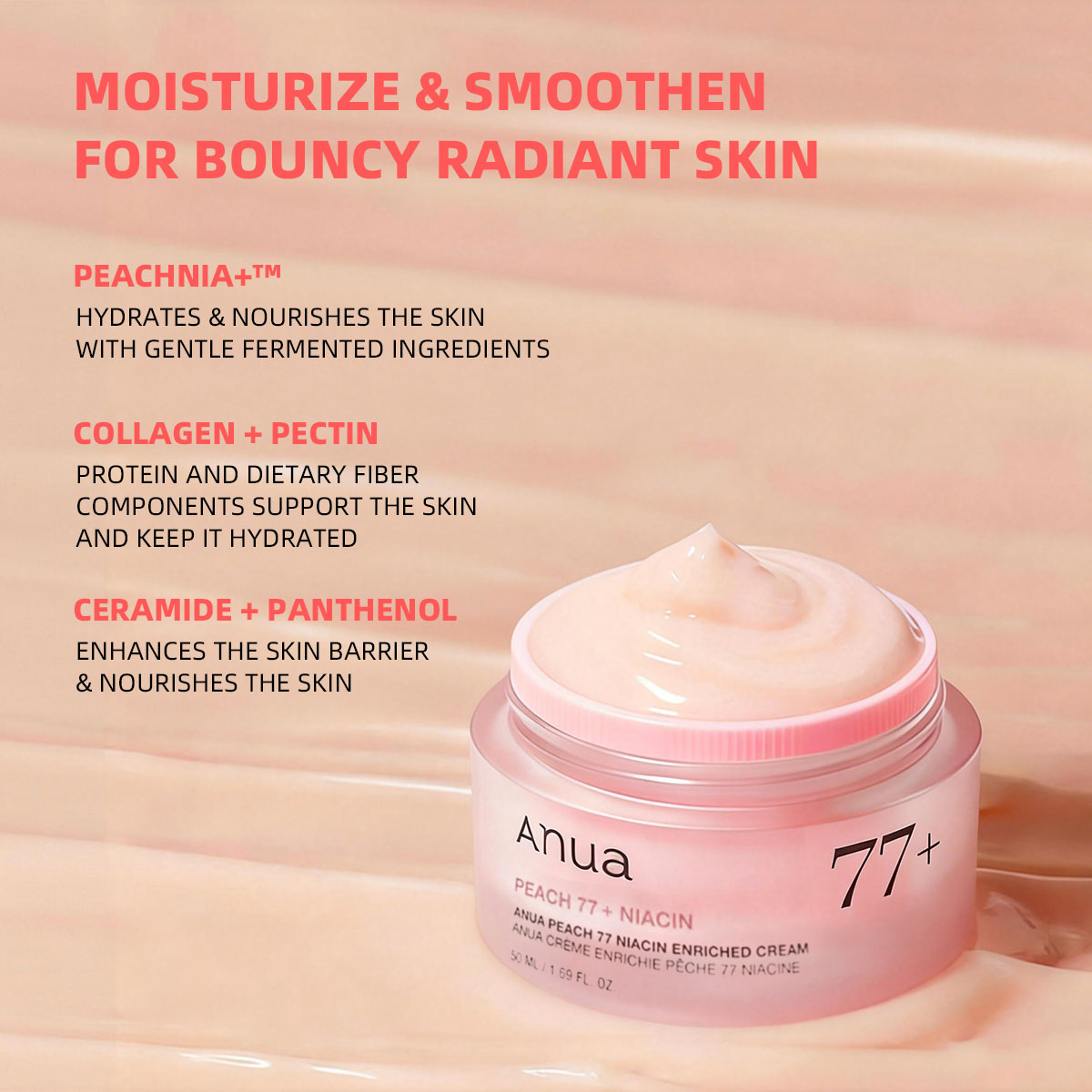 Крем ANUA Peach 77% с ниацином – обзор и цена Skincare Glow Glowing
