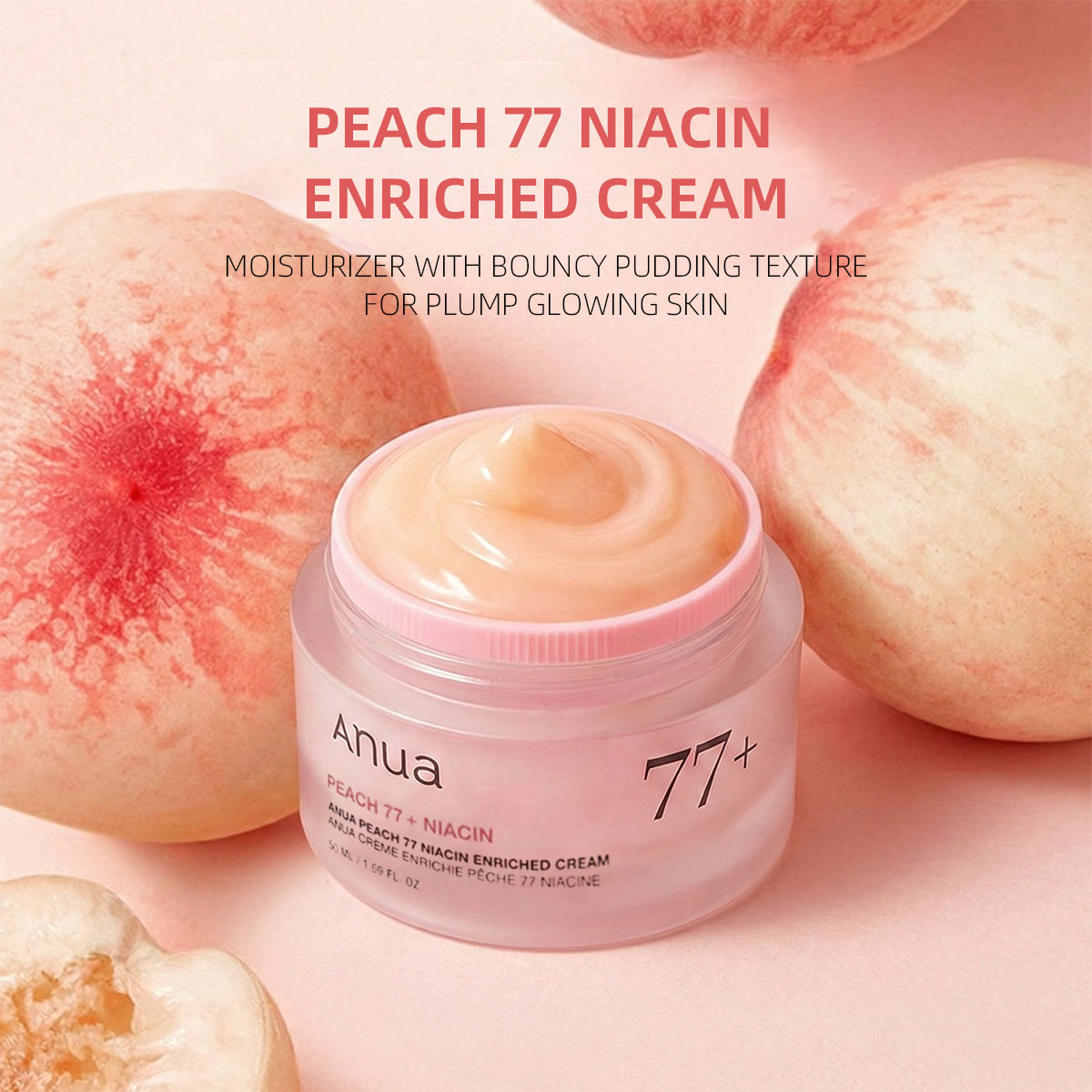 Крем ANUA Peach 77% с ниацином – обзор и цена Skincare Glow Glowing