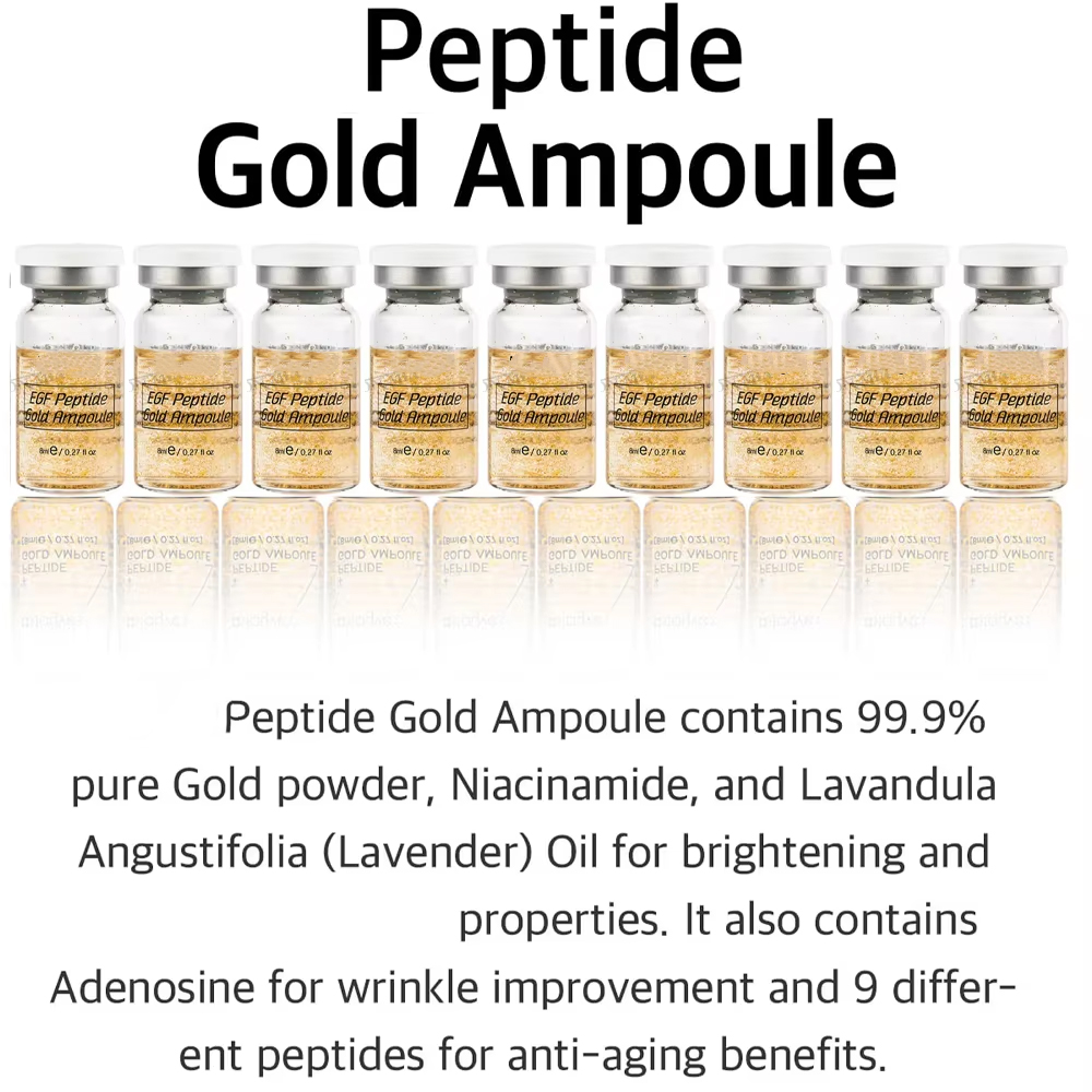 Корейская пептидная золотая ам – обзор и цена Hyaluronic Acid Serum