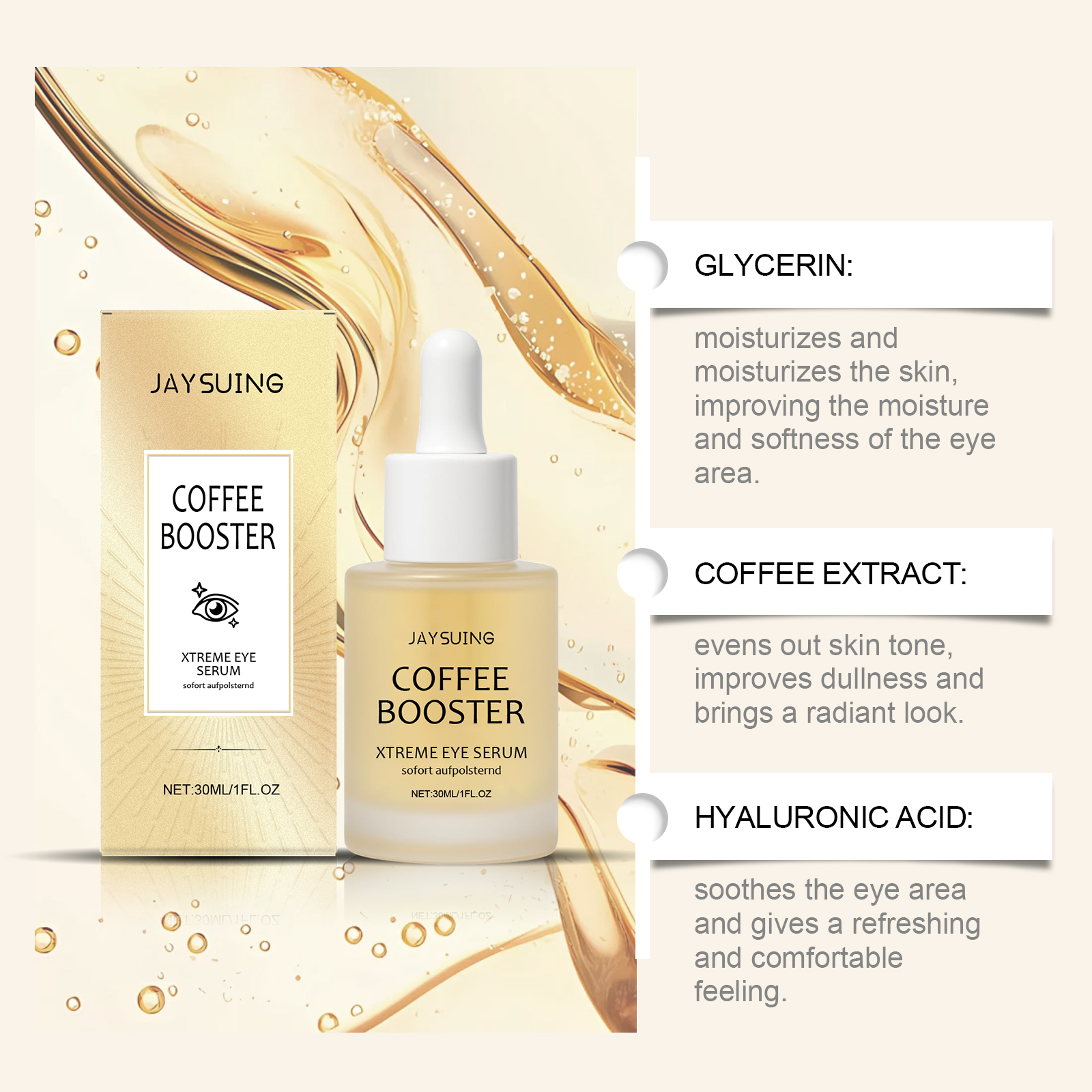 Сыворотка для глаз с гиалуроно – обзор и цена Hyaluronic Acid Serum