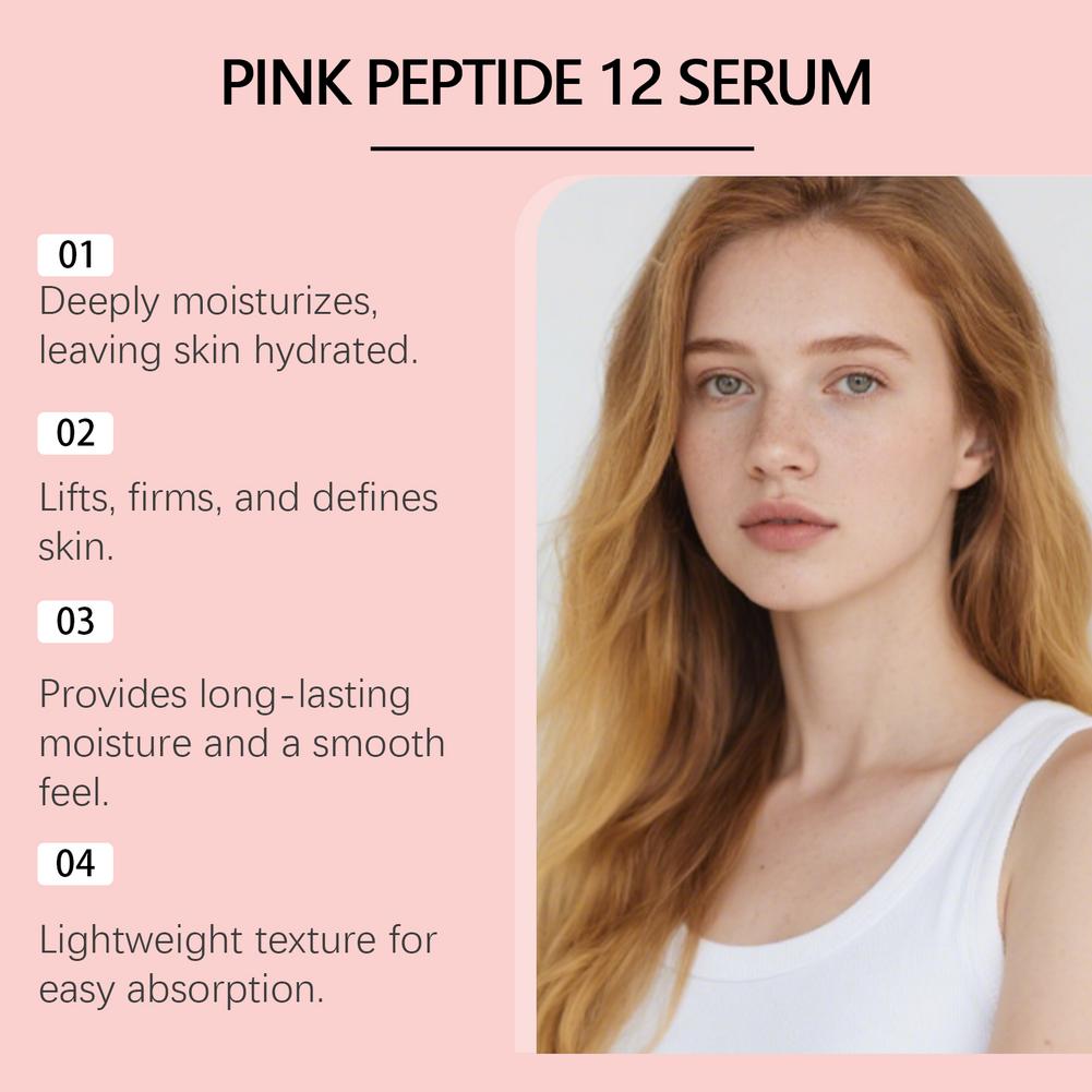 Сыворотка Pink Peptide12 проти – обзор и цена Niacinamide Brightening Serum