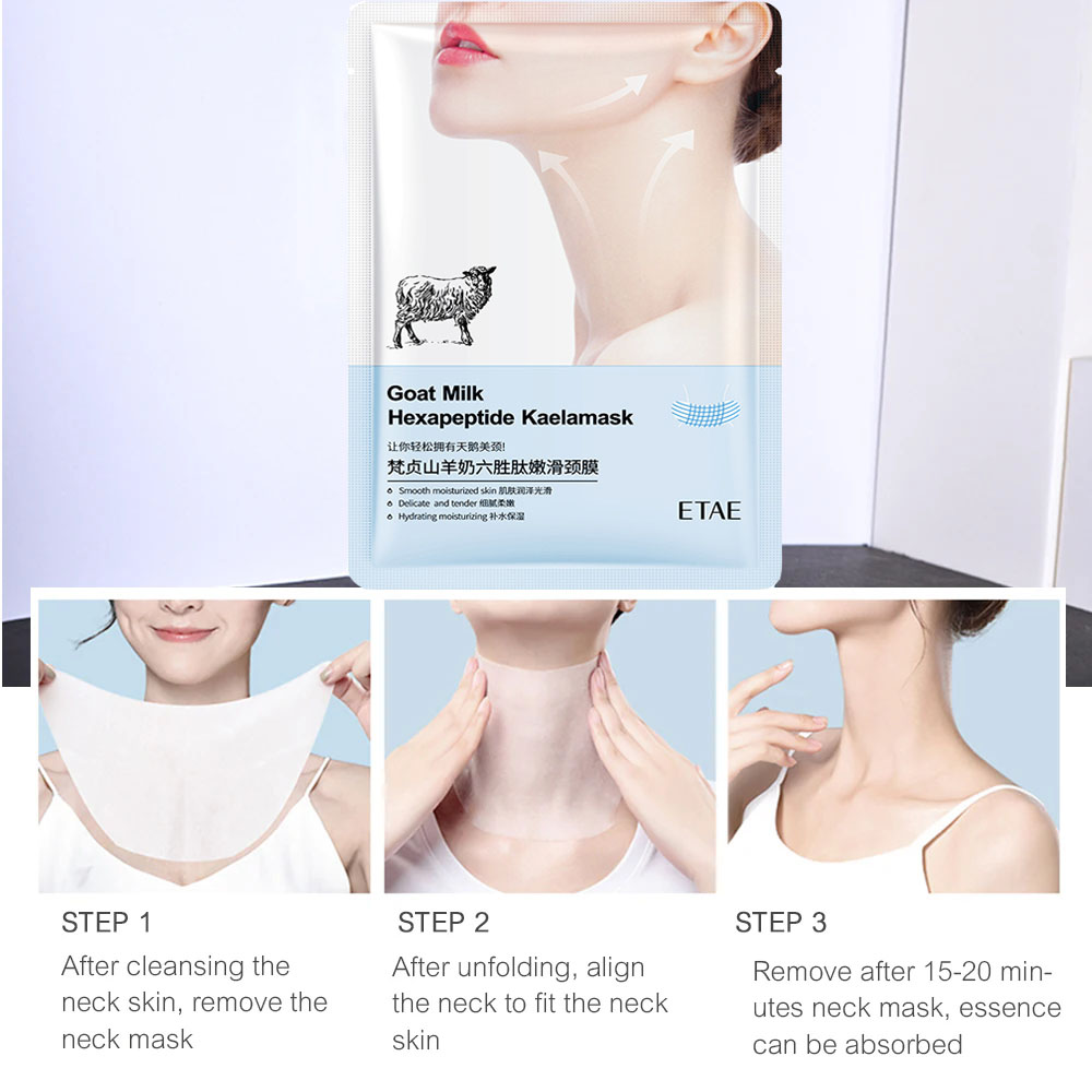 Маска для шеи с шестью пептида – обзор и цена Skincare X Beauty