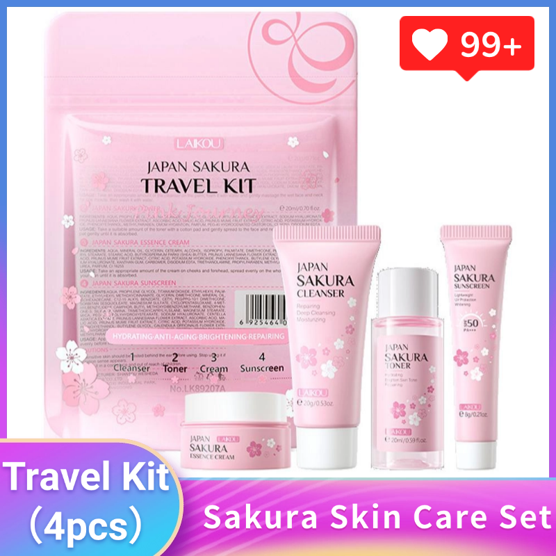 Набор для ухода за кожей Сакур – обзор и цена Skincare Gentle