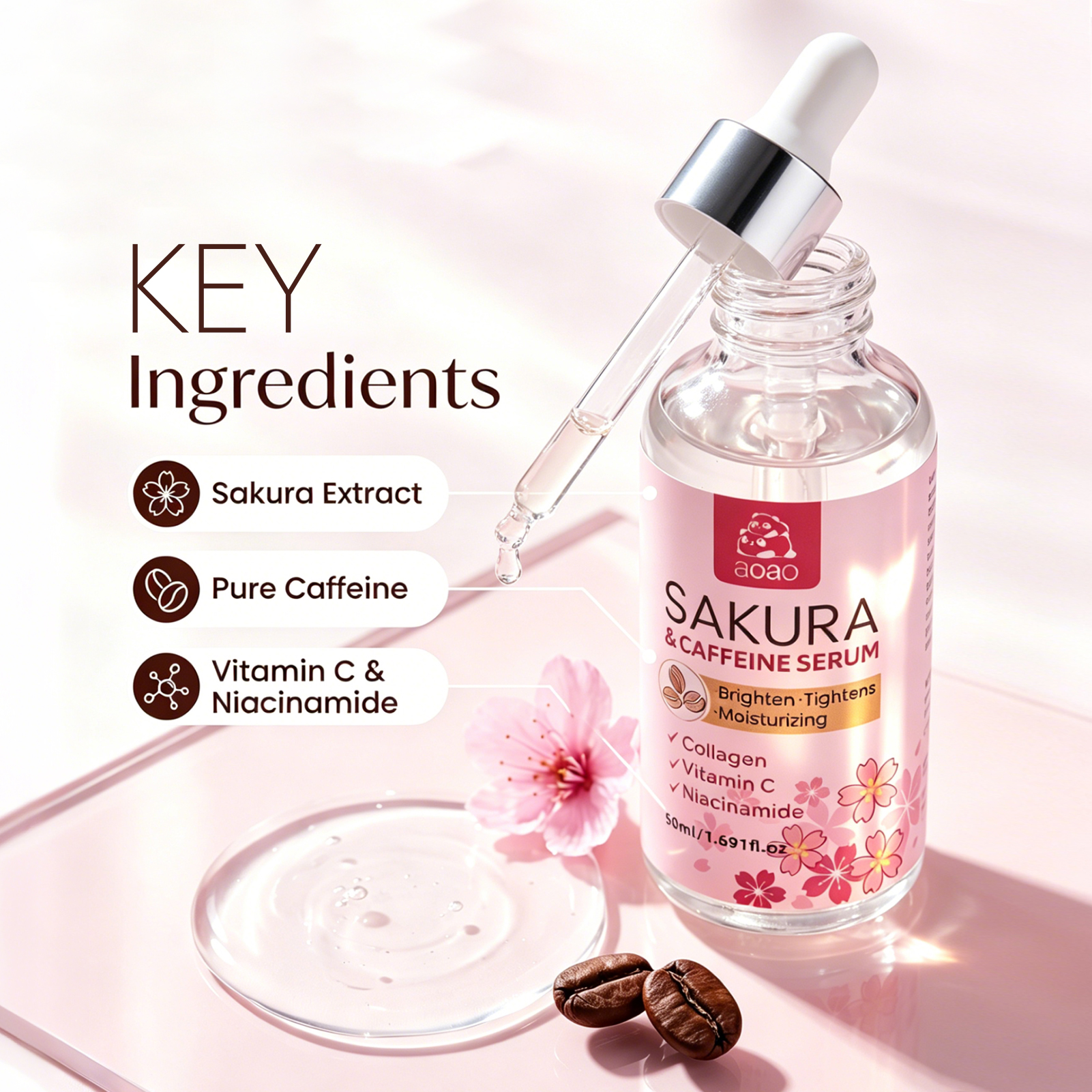 Эссенция сакуры содержит ниаци – обзор и цена Niacinamide Brightening Serum